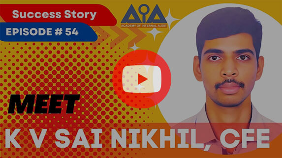 Success Story of K. V. Sai. Nikhil - AIA